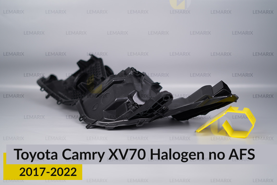 Корпус фари Toyota Camry XV70 Halogen no AFS (2017-2022) правий