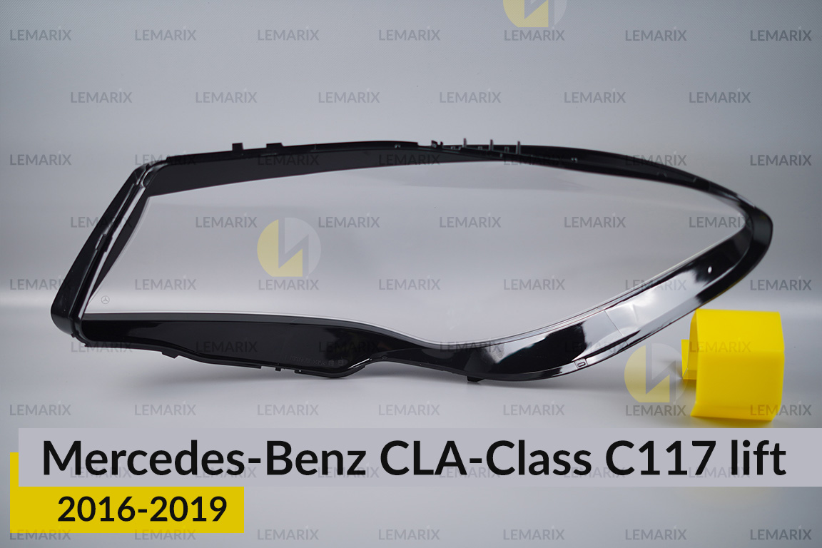 Скло фари Mercedes-Benz CLA-Class C117 (2016-2019) рест праве