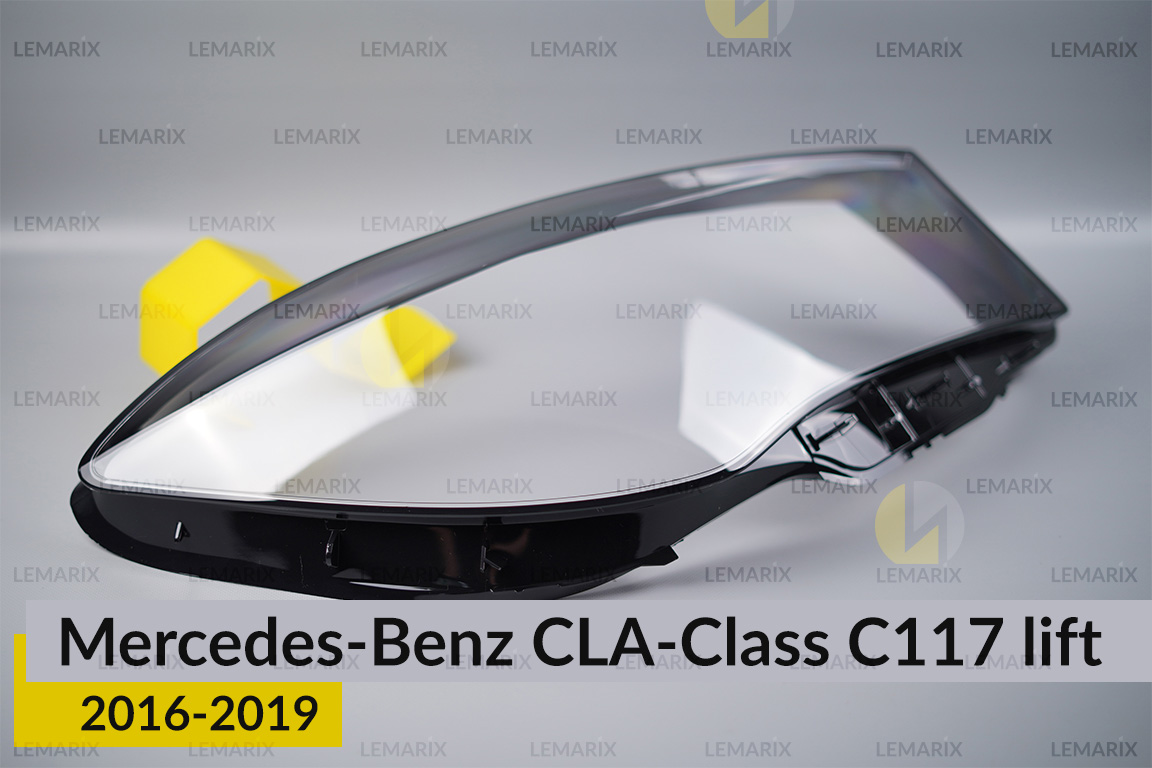 Скло фари Mercedes-Benz CLA-Class C117 (2016-2019) рест праве