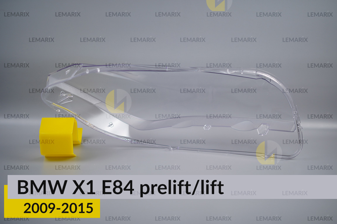 Скло фари BMW X1 E84 (2009-2015) дорест/рест ліве