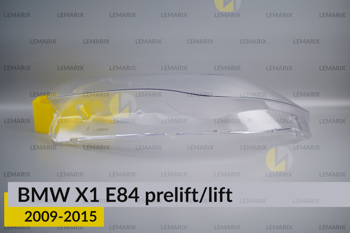 Скло фари BMW X1 E84 (2009-2015) дорест/рест ліве
