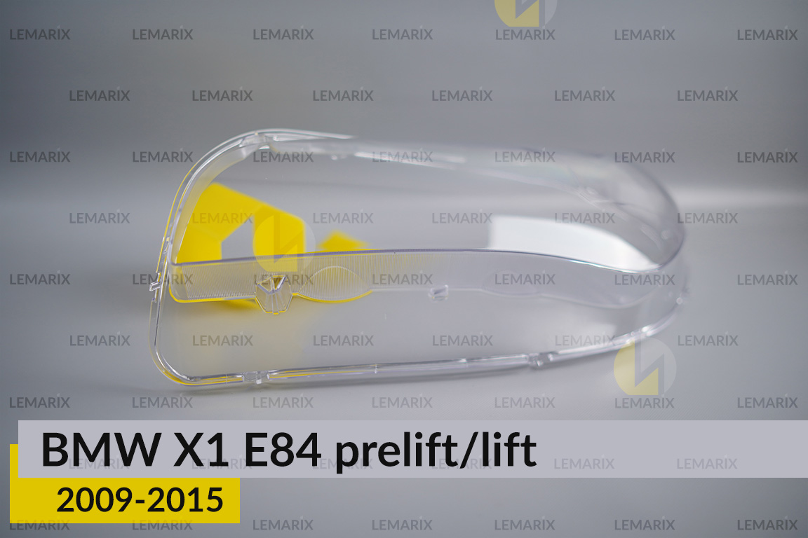 Скло фари BMW X1 E84 (2009-2015) дорест/рест ліве