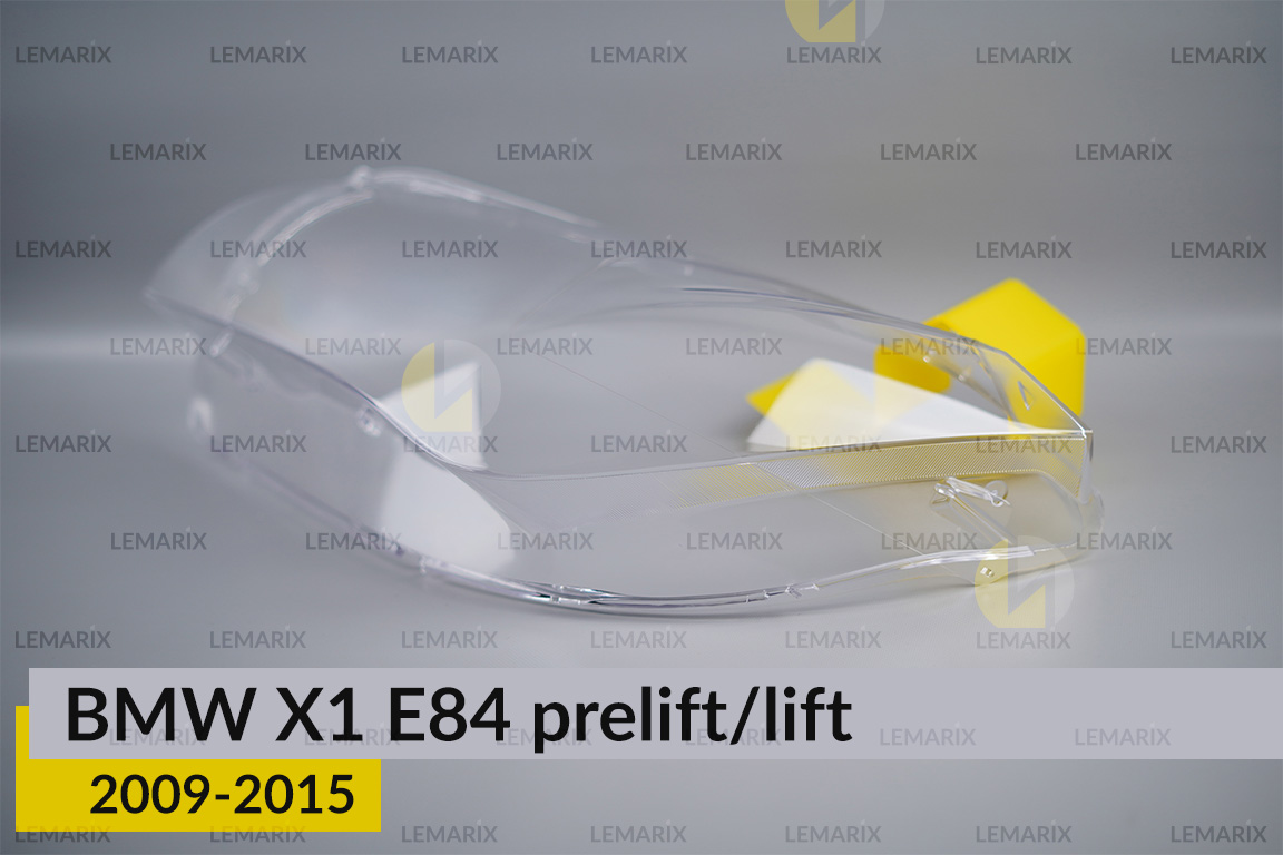 Скло фари BMW X1 E84 (2009-2015) дорест/рест ліве