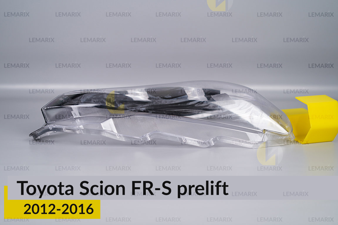 Скло фари Toyota Scion FR-S (2012-2016) дорест праве