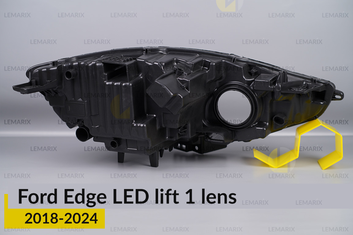 Корпус фари Ford Edge LED 1 лінза (2018-2024) рест лівий