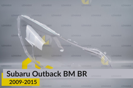 Стекло фары Subaru Outback BM BR (2009-2015) правое