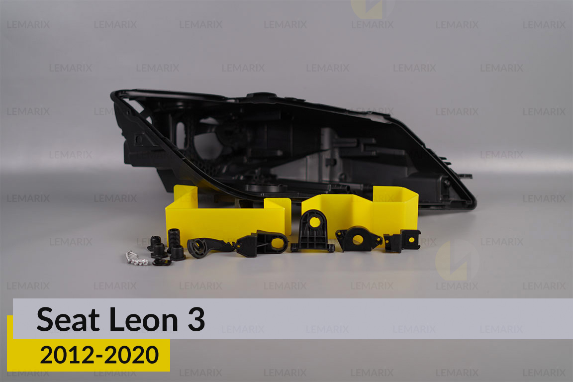 Ремкомплект крепления корпуса фар Seat Leon 3 (2012-2020) правый – 5 ед.