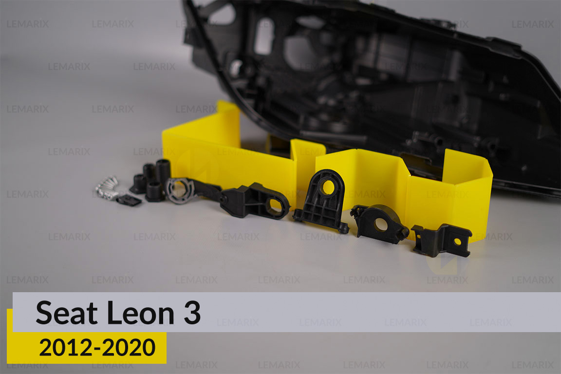 Ремкомплект крепления корпуса фар Seat Leon 3 (2012-2020) правый – 5 ед.