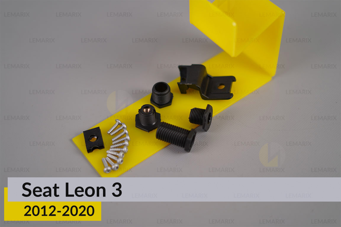 Ремкомплект крепления корпуса фар Seat Leon 3 (2012-2020) правый – 5 ед.