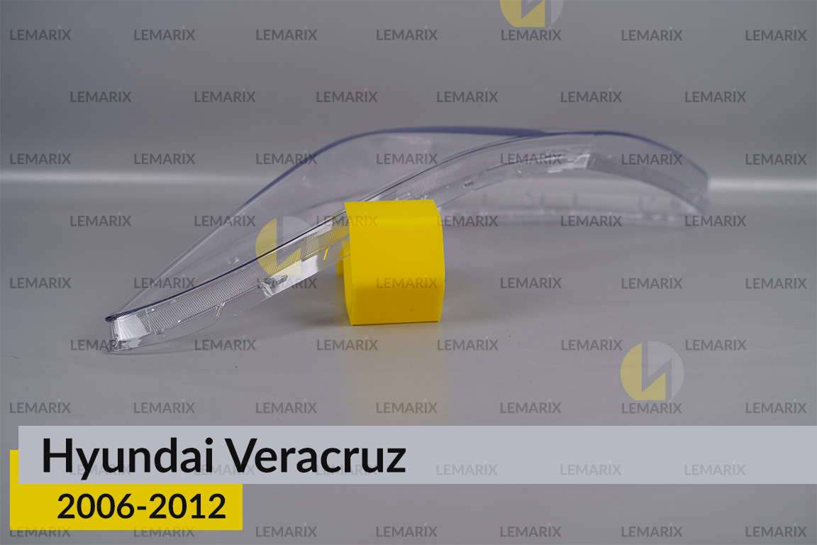 Стекло фары Hyundai Veracruz (2006-2012) левое