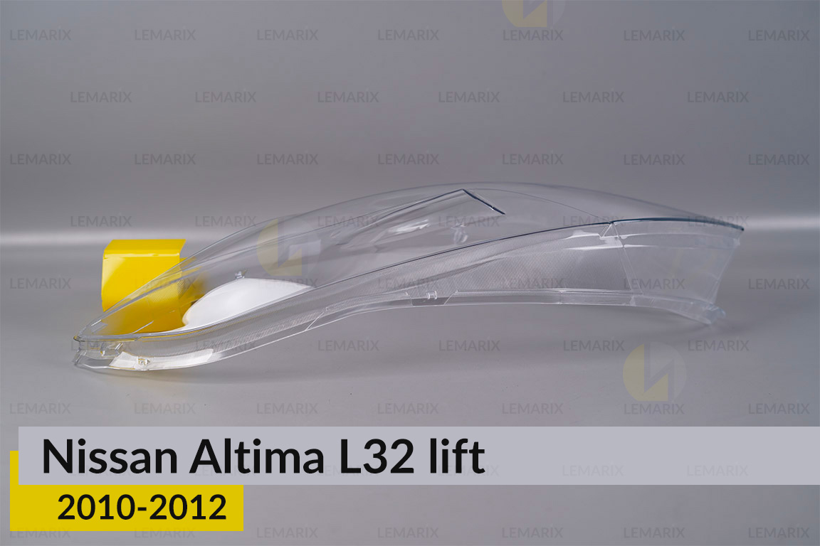 Стекло фары Nissan Altima L32 Sedan (2010-2012) рест левое