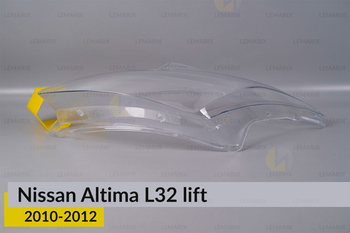 Стекло фары Nissan Altima L32 Sedan (2010-2012) рест левое