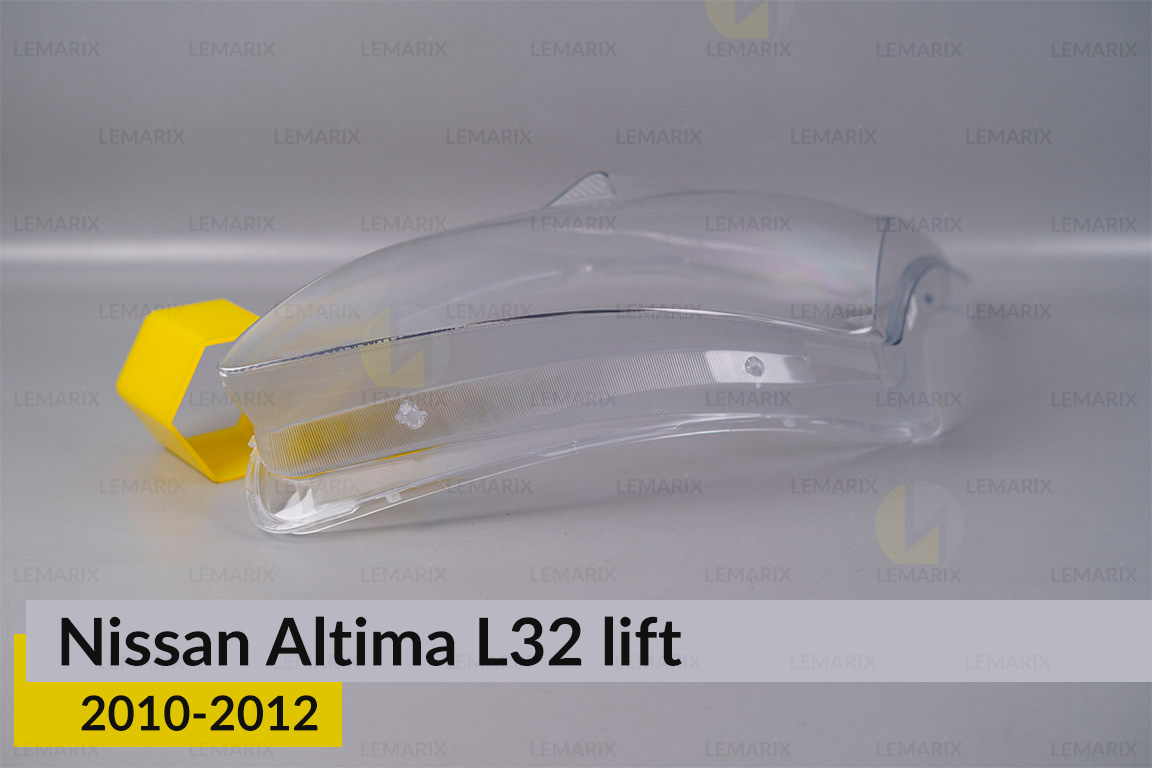 Стекло фары Nissan Altima L32 Sedan (2010-2012) рест левое