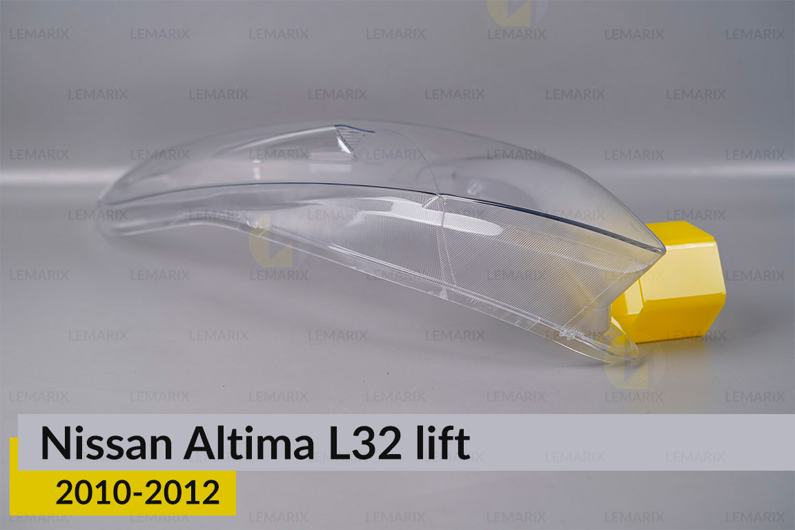 Стекло фары Nissan Altima L32 Sedan (2010-2012) рест левое
