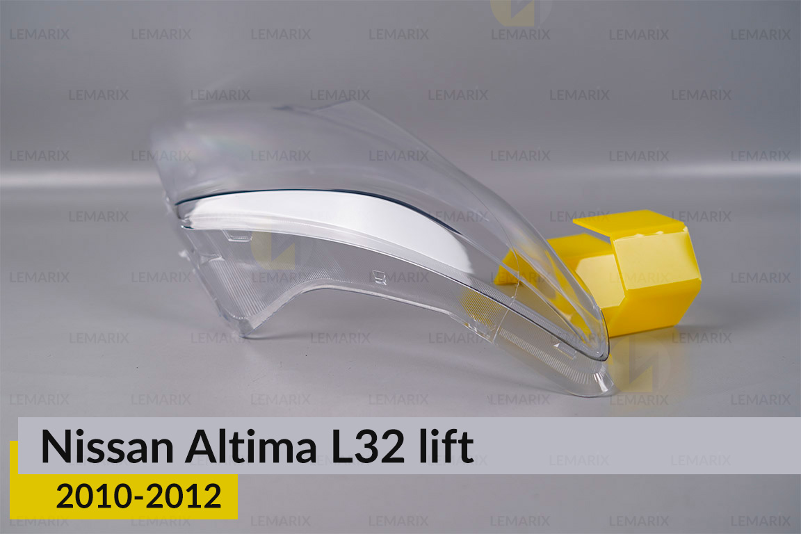 Стекло фары Nissan Altima L32 Sedan (2010-2012) рест левое