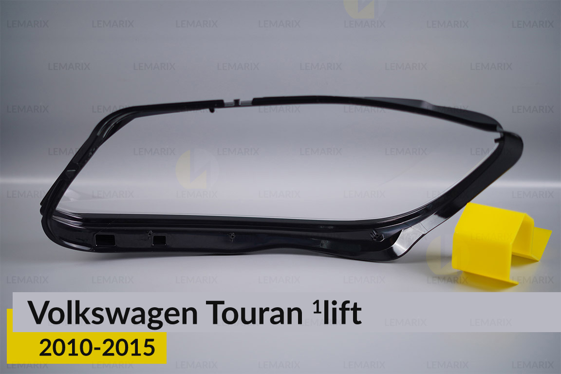 Скло фари VW Volkswagen Touran (2010-2015) 1 рест праве