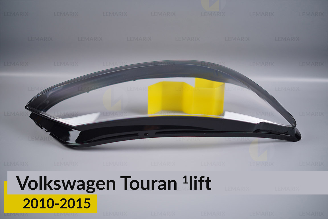 Скло фари VW Volkswagen Touran (2010-2015) 1 рест праве