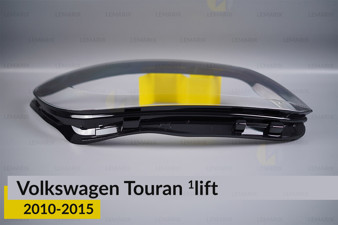 Скло фари VW Volkswagen Touran (2010-2015) 1 рест праве
