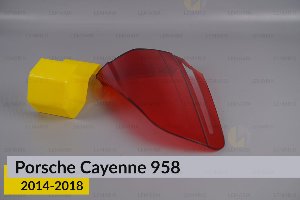 Скло заднього ліхтаря внутрішнє в кришці багажника Porsche Cayenne 958 (2014-2018) рест праве