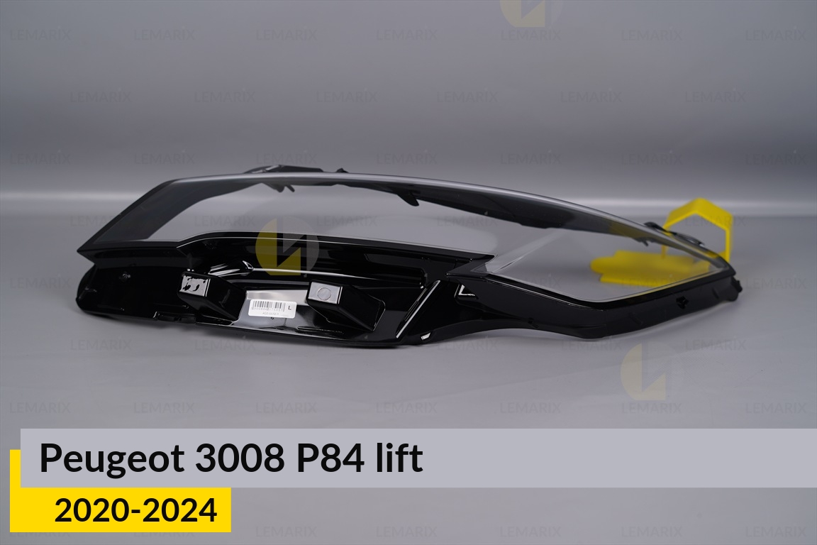 Стекло фары Peugeot 3008 P84 (2020-2024) рест левое