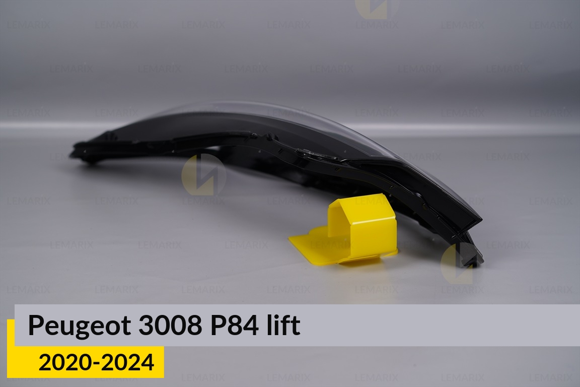 Стекло фары Peugeot 3008 P84 (2020-2024) рест левое