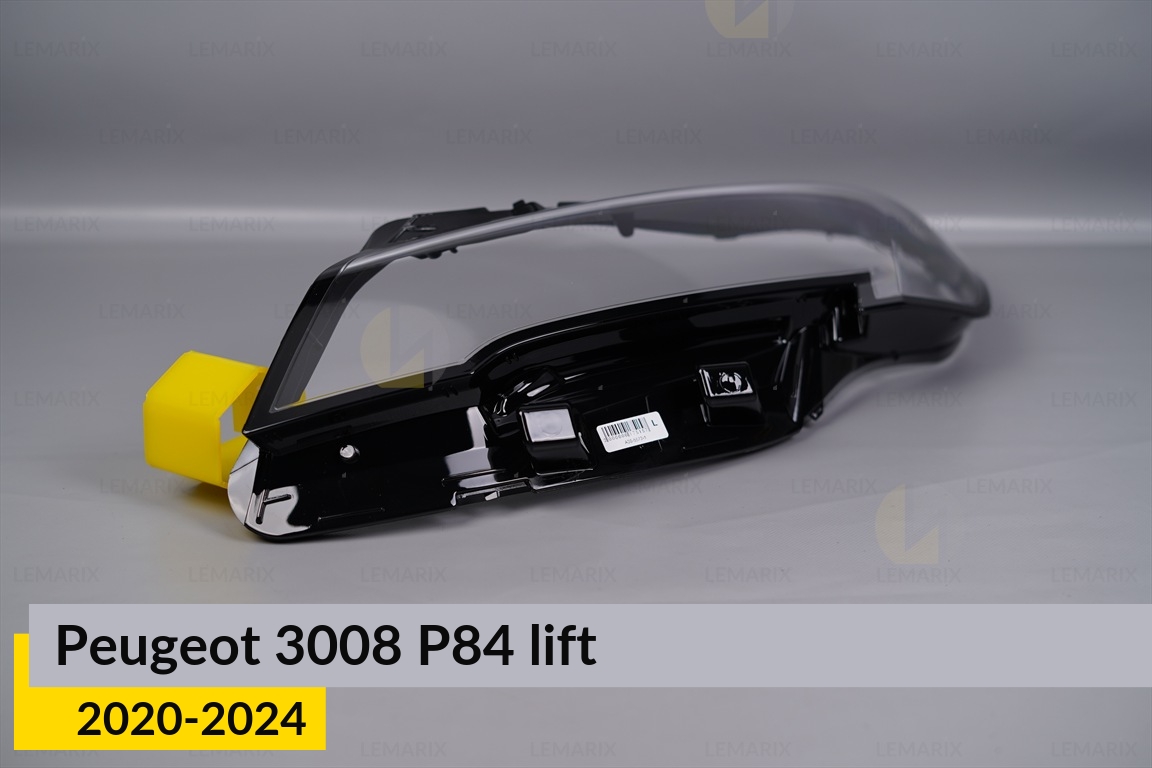 Стекло фары Peugeot 3008 P84 (2020-2024) рест левое
