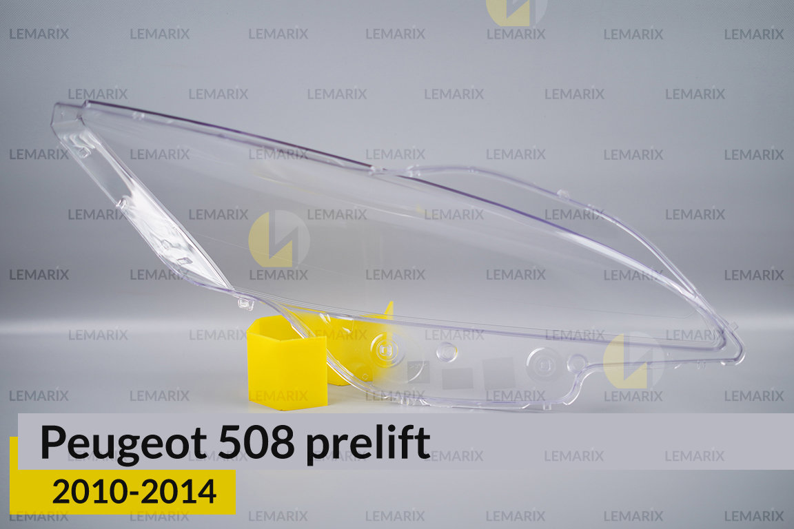 Стекло фары Peugeot 508 (2010-2014) дорест левое
