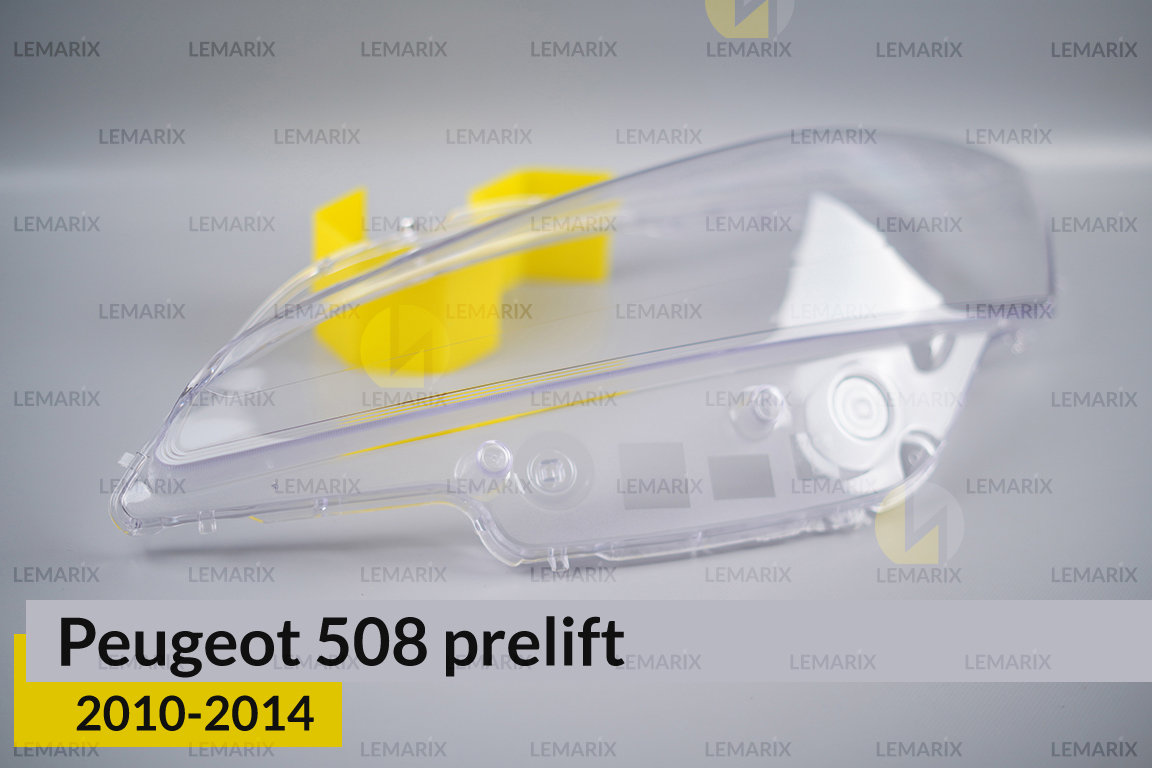 Стекло фары Peugeot 508 (2010-2014) дорест левое