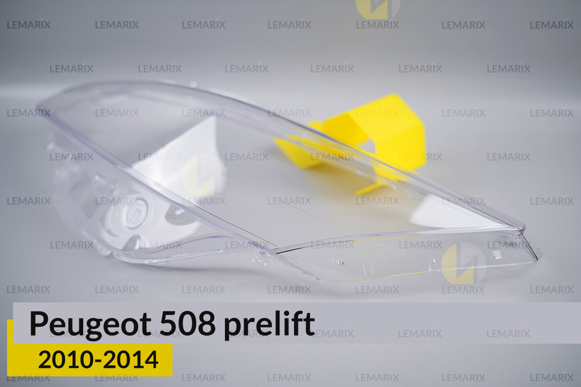 Стекло фары Peugeot 508 (2010-2014) дорест левое