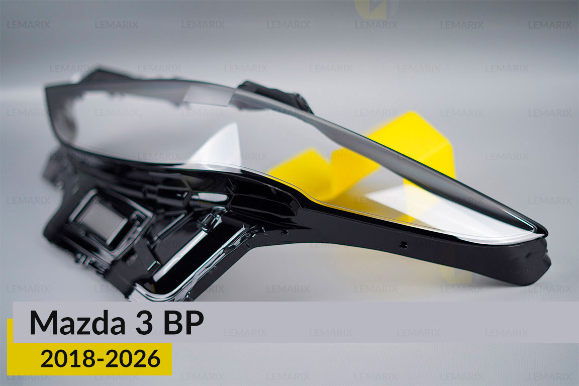 Скло фари Mazda 3 BP (2018-2026) ліве