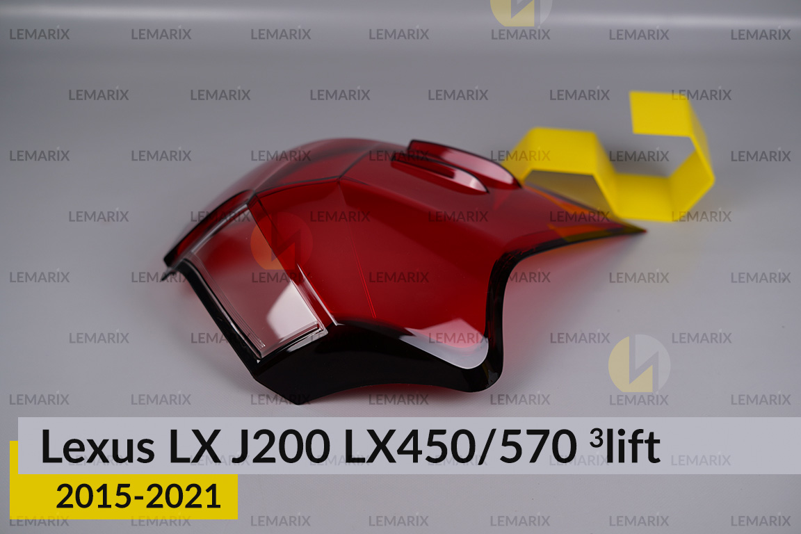 Стекло заднего фонаря внешнее в крыле Lexus LX J200 LX450/570 (2015-2021) 3 рест левое