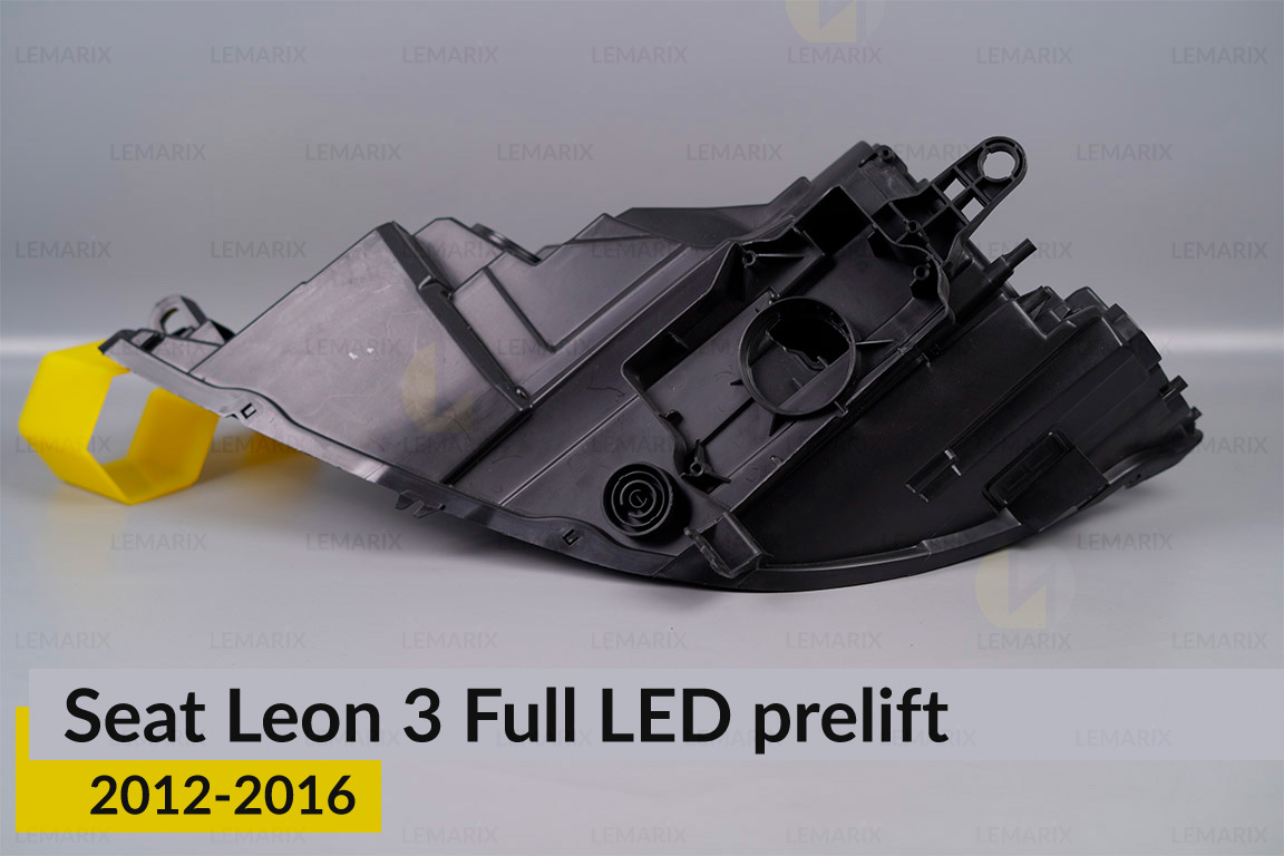 Корпус фары Seat Leon 3 Full LED (2012-2016) дорест правый