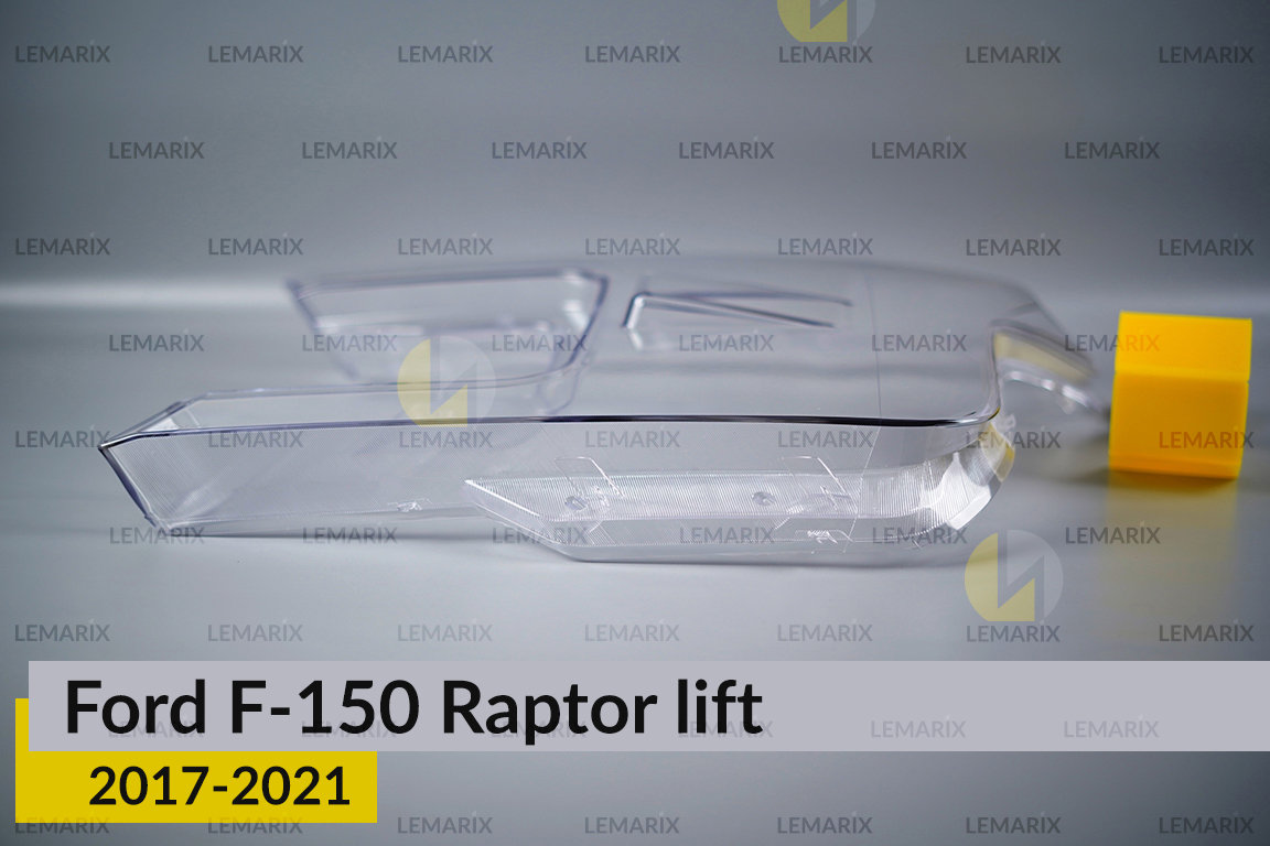 Скло фари Ford F-150 Raptor Full LED (2017-2021) рест ліве