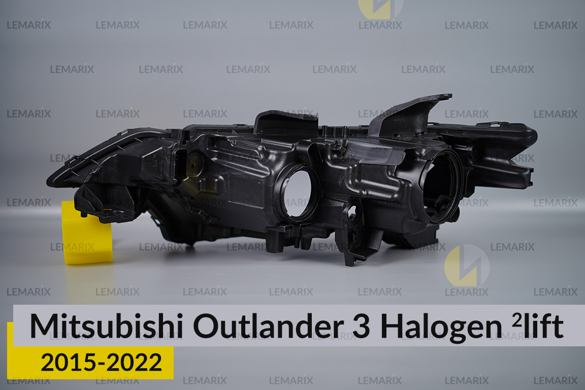 Корпус фари Mitsubishi Outlander 3 Halogen (2015-2022) 2 рест правий