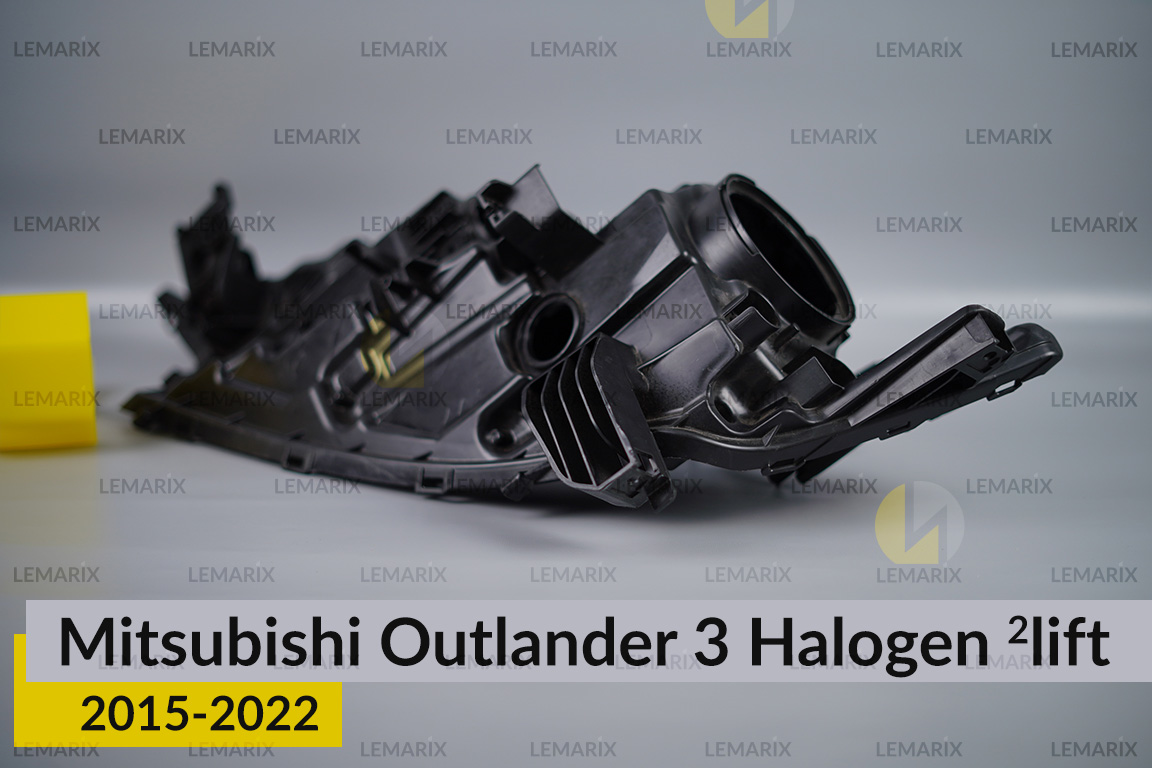 Корпус фари Mitsubishi Outlander 3 Halogen (2015-2022) 2 рест правий