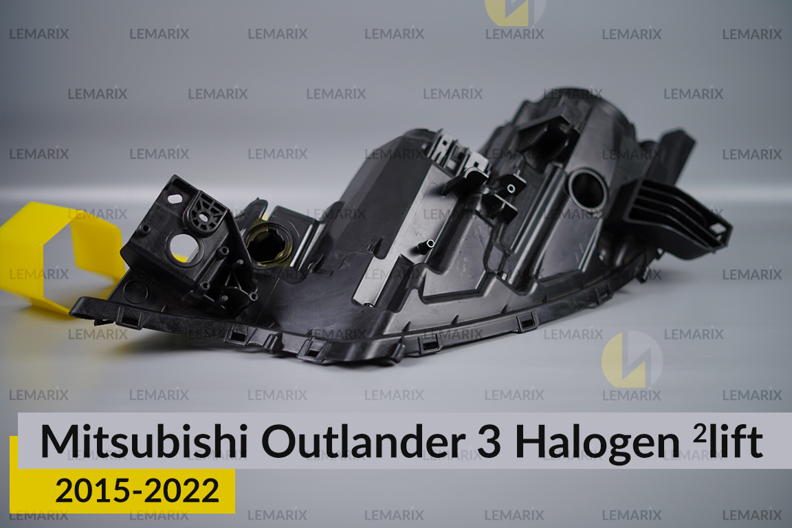 Корпус фари Mitsubishi Outlander 3 Halogen (2015-2022) 2 рест правий