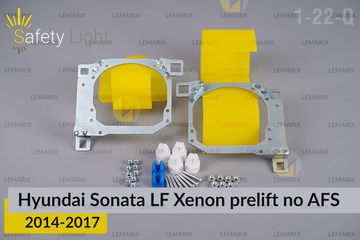Переходная рамка для Hyundai Sonata LF Xenon no AFS (2014-2017) дорест