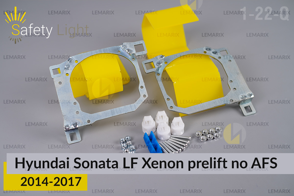 Переходная рамка для Hyundai Sonata LF Xenon no AFS (2014-2017) дорест