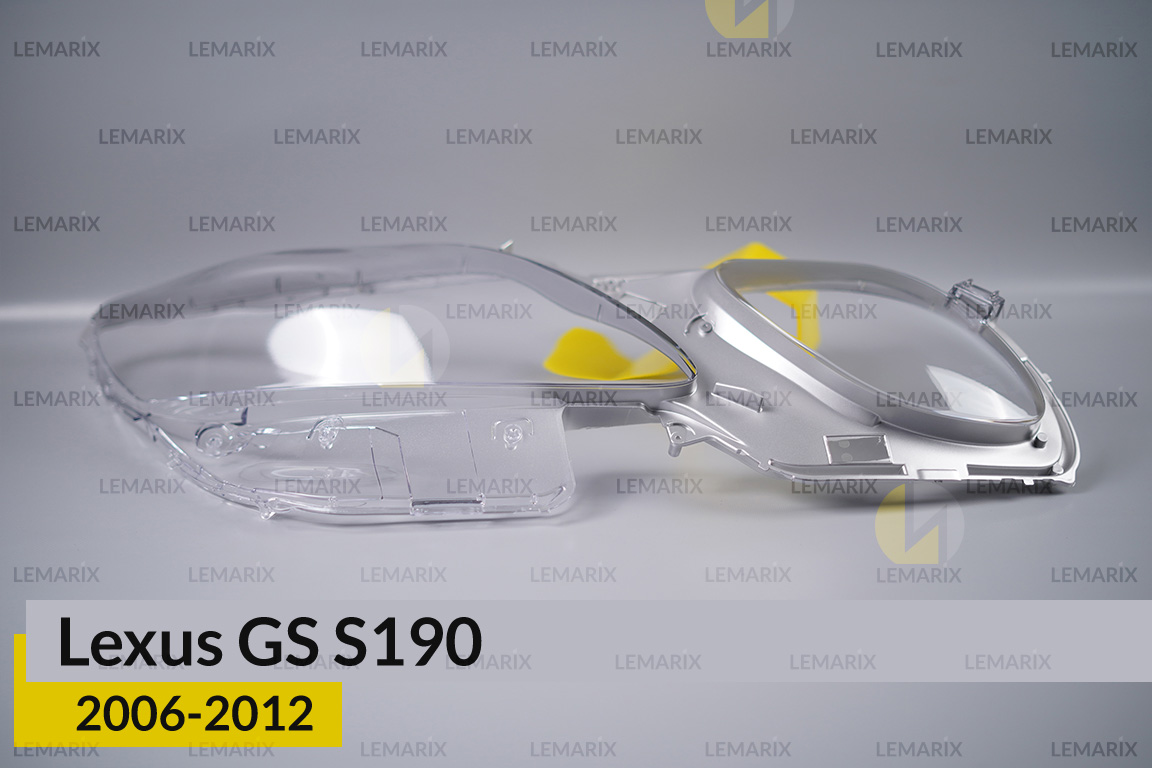 Стекло фары Lexus GS S190 (2006-2012) правое