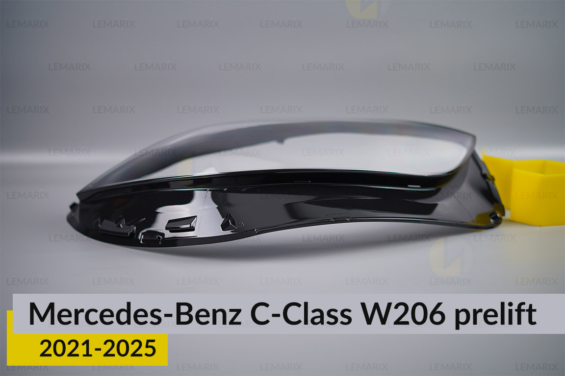 Скло фари Mercedes-Benz C-Class W206 (2021-2026) дорест праве