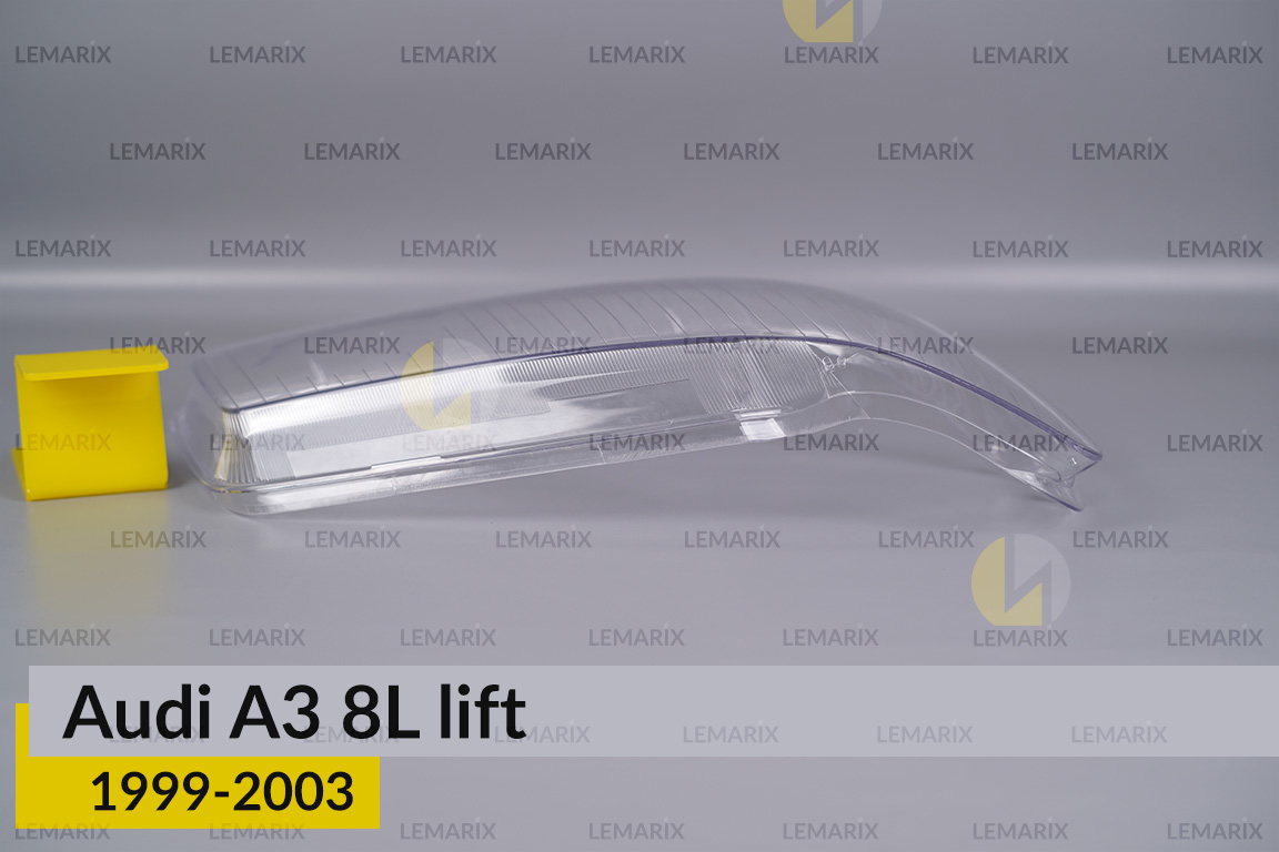 Скло фари Audi A3 8L (1999-2003) рест праве