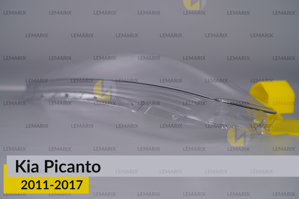 Скло фари KIA Picanto (2011-2017) ліве