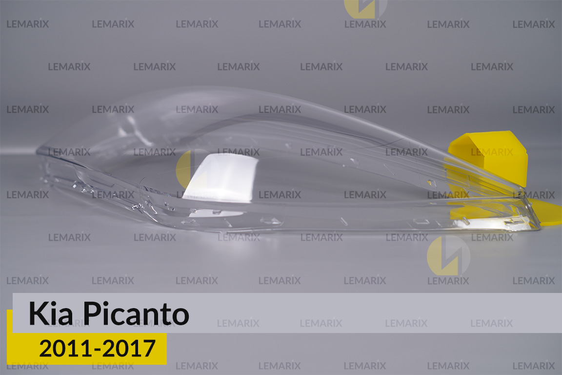 Скло фари KIA Picanto (2011-2017) ліве