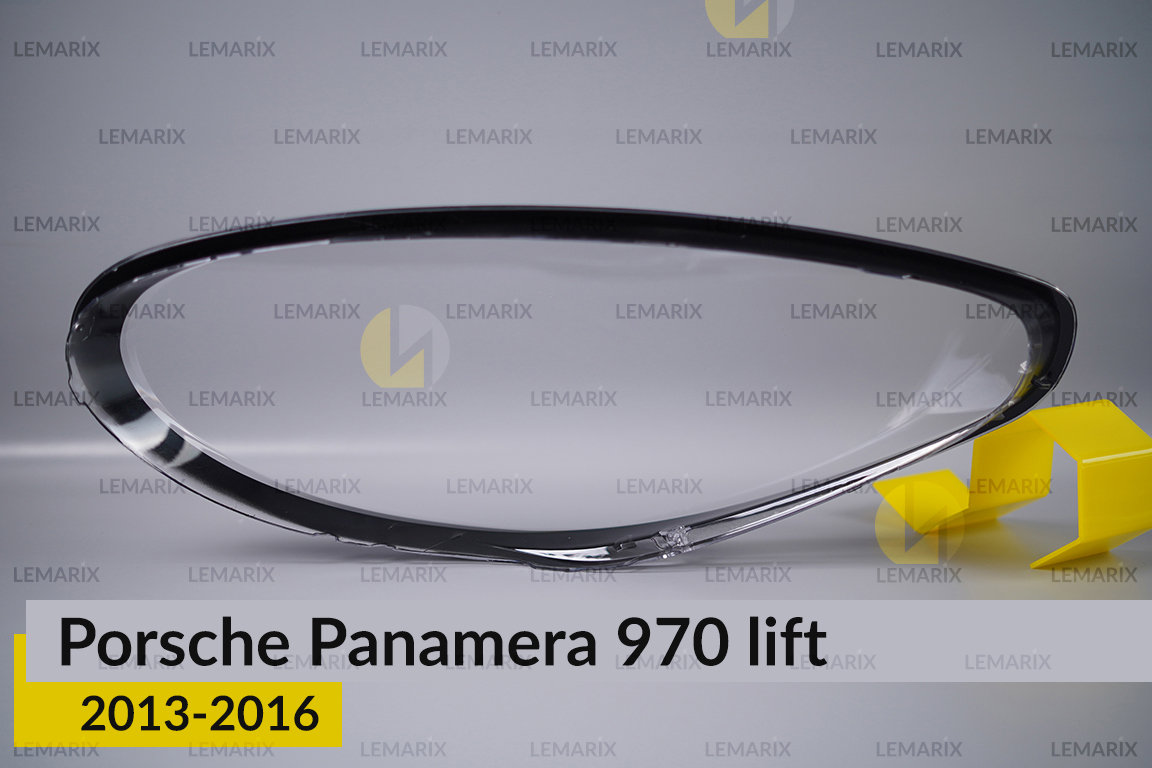 Стекло фары Porsche Panamera 970 (2013-2016) рест левое