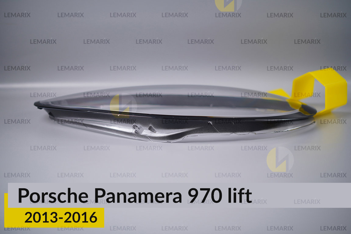 Стекло фары Porsche Panamera 970 (2013-2016) рест левое