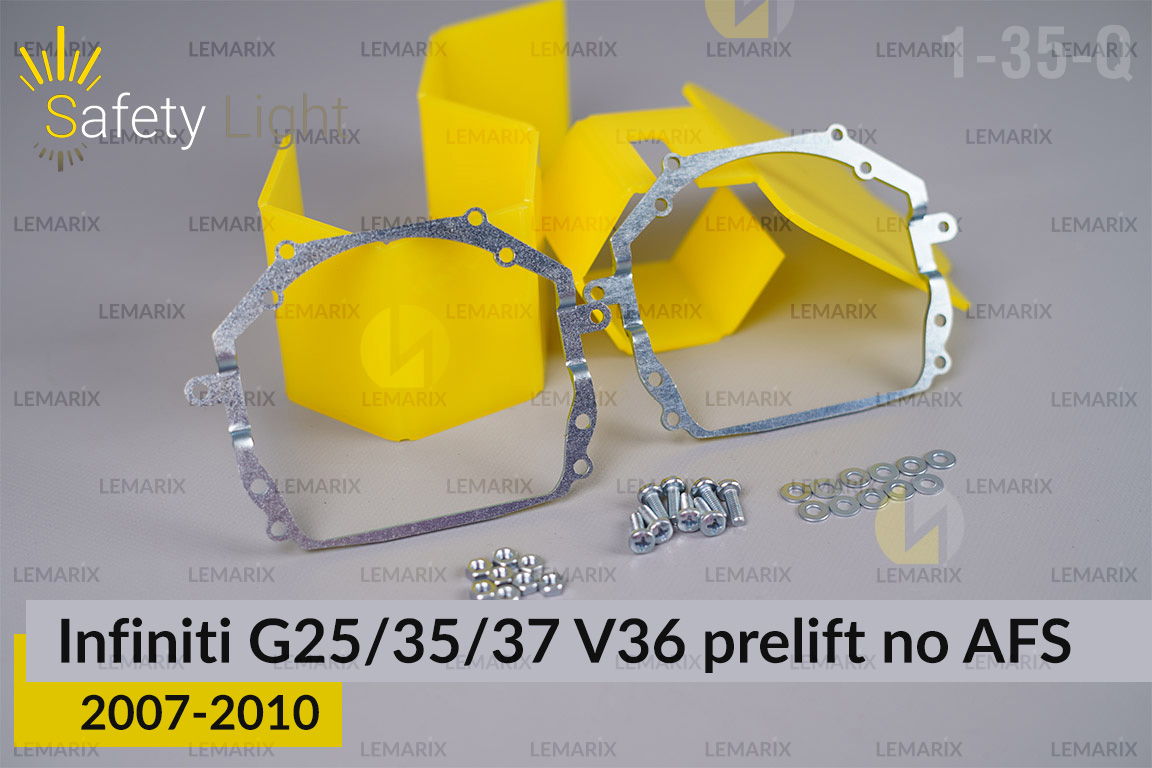 Переходная рамка для Infiniti G25/35/37 V36 no AFS (2007-2010) дорест