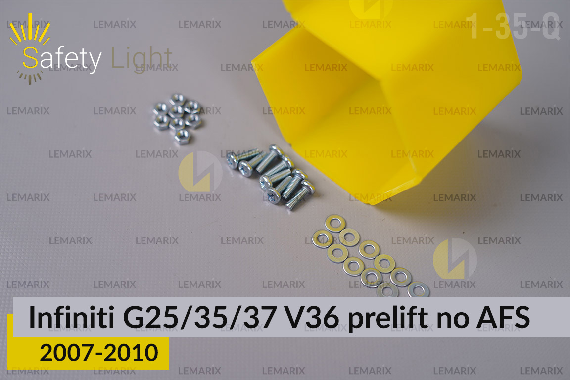 Переходная рамка для Infiniti G25/35/37 V36 no AFS (2007-2010) дорест