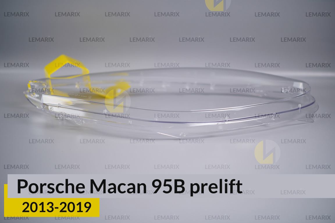 Скло фари Porsche Macan 95B (2013-2019) дорест ліве