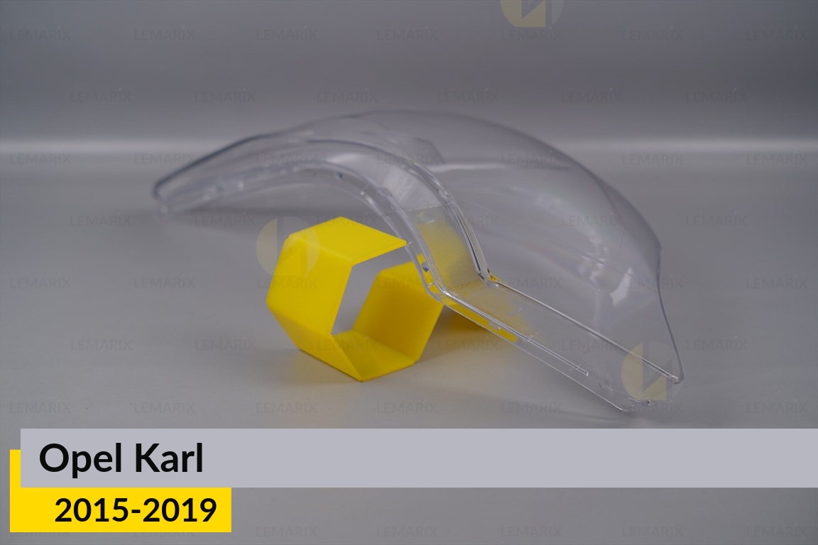 Скло фари Opel Karl (2015-2019) ліве