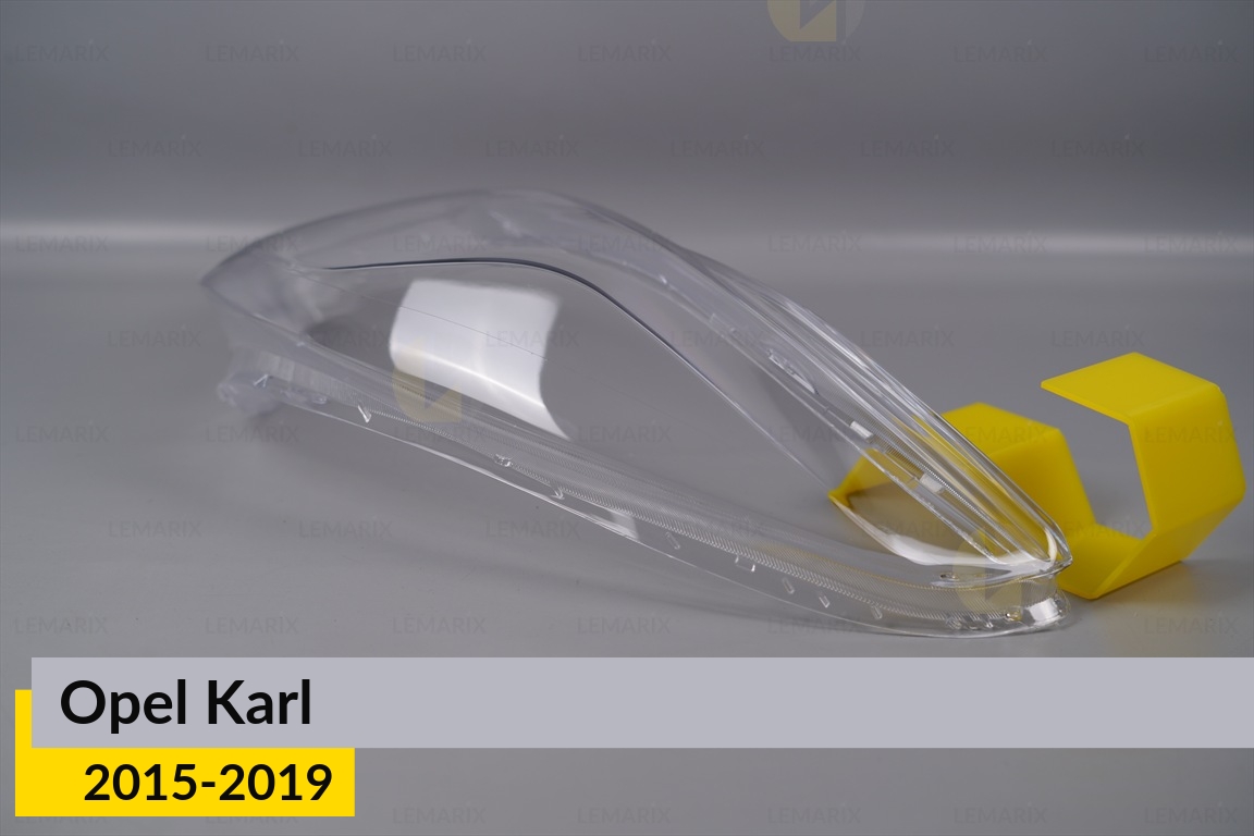 Скло фари Opel Karl (2015-2019) ліве